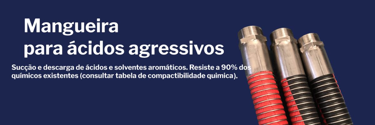 Mangueiras compostas com terminais
